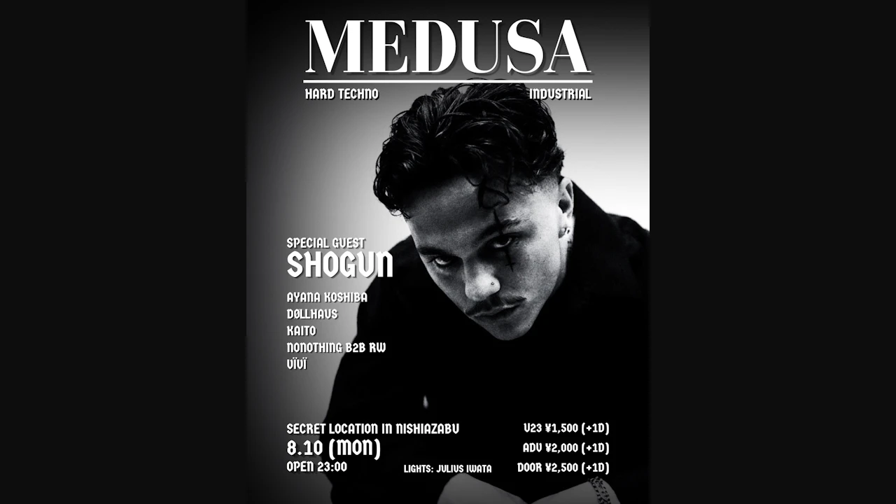 MEDUSA Invites Shogun: Hard Techno — Hard Industrial