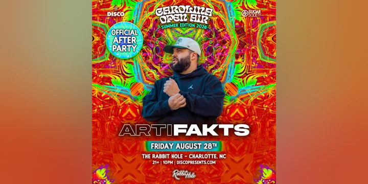 Carolina Open Air Afterparty ft. ARTIFAKTS