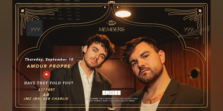 Members X Dizka Presents: Amour Propre