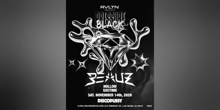 RVLTN Presents: PRESSURE w/ Beauz More! (21+)