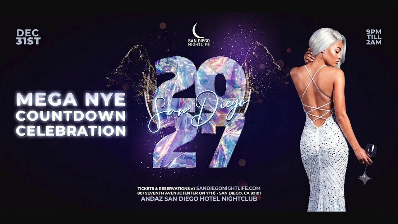 San Diego Mega 2027 New Year's Eve Party
