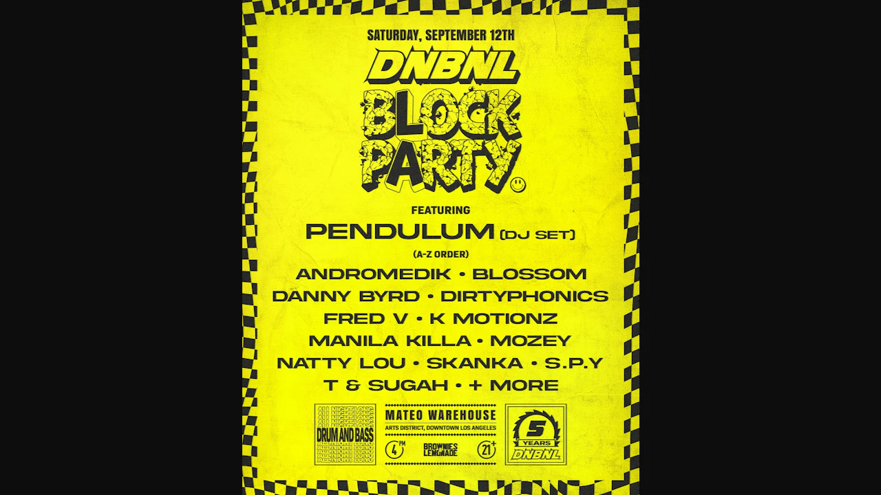 B&l Presents Dnbnl Block Party La