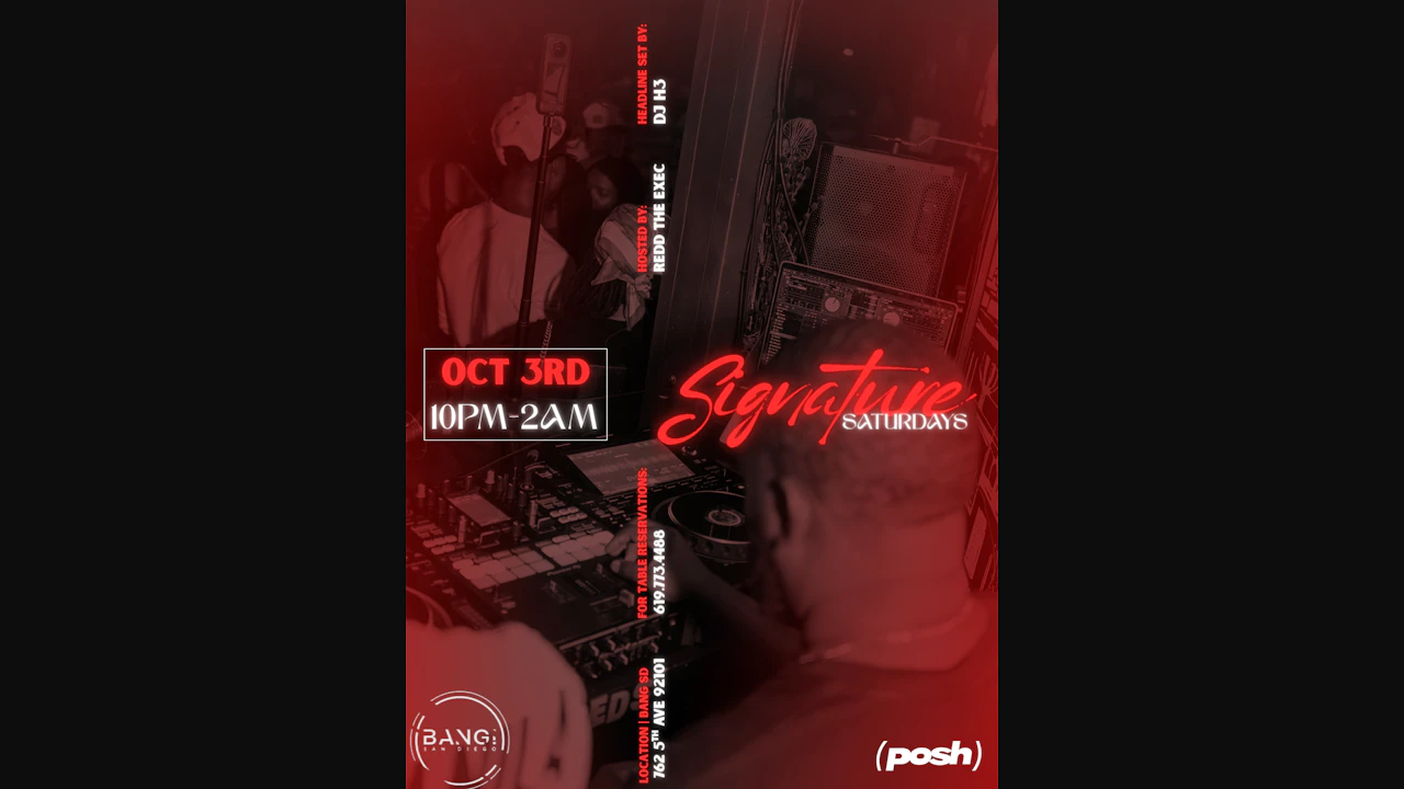 Signature Saturdays