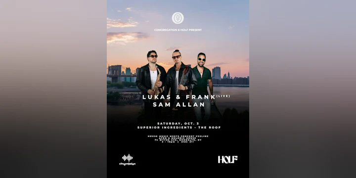 Superior Ingredients: Lukas & Frank (Live) + Sam Allan