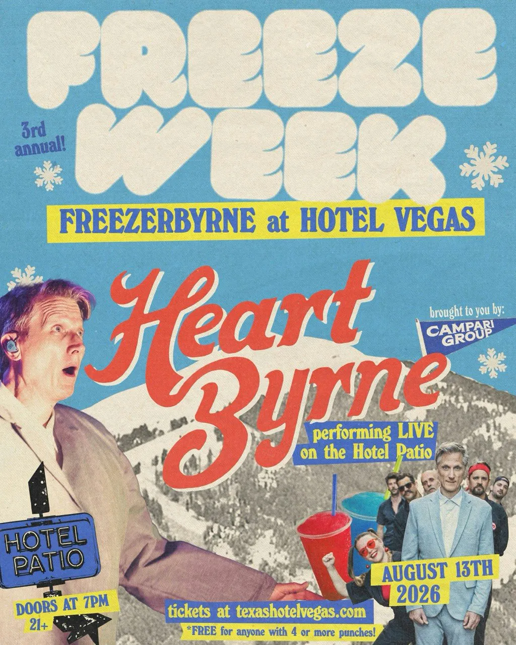 FREEZERBYRNE at Hotel Vegas