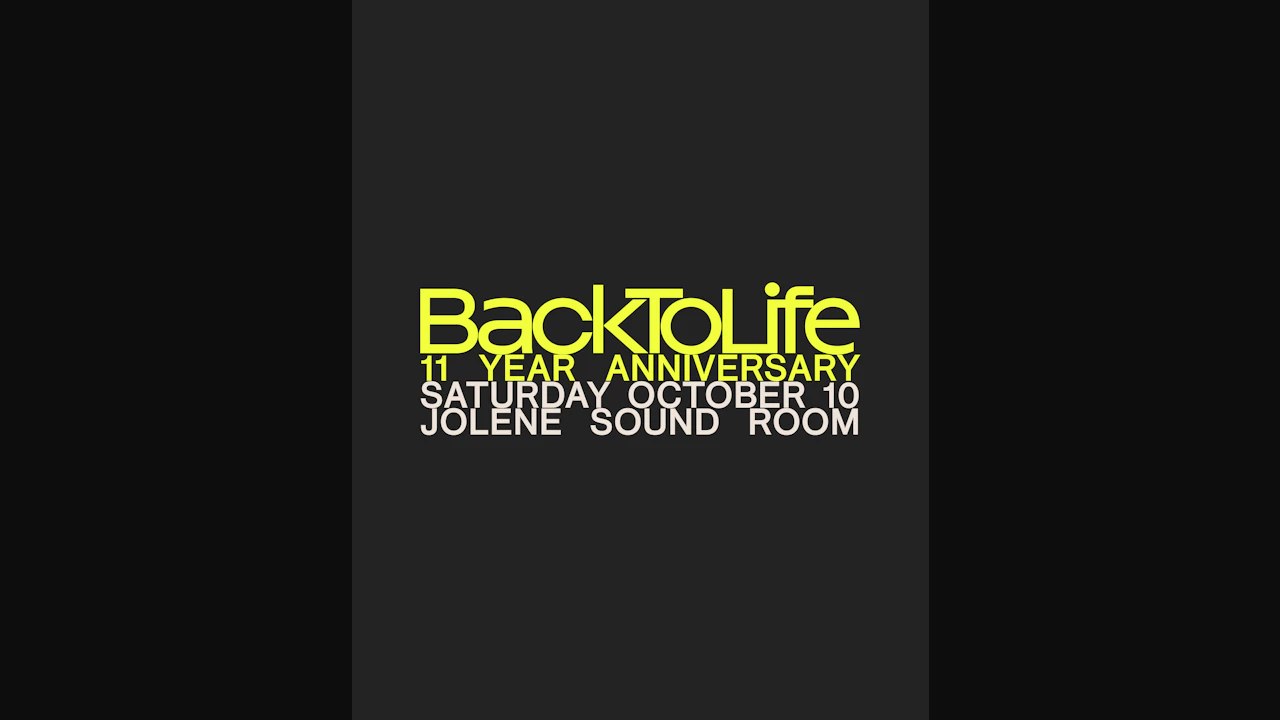 BackToLife, 11 Year Anniversary