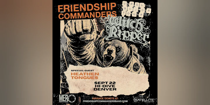 Friendship Commanders + Witch Ripper + Heathen Tongues