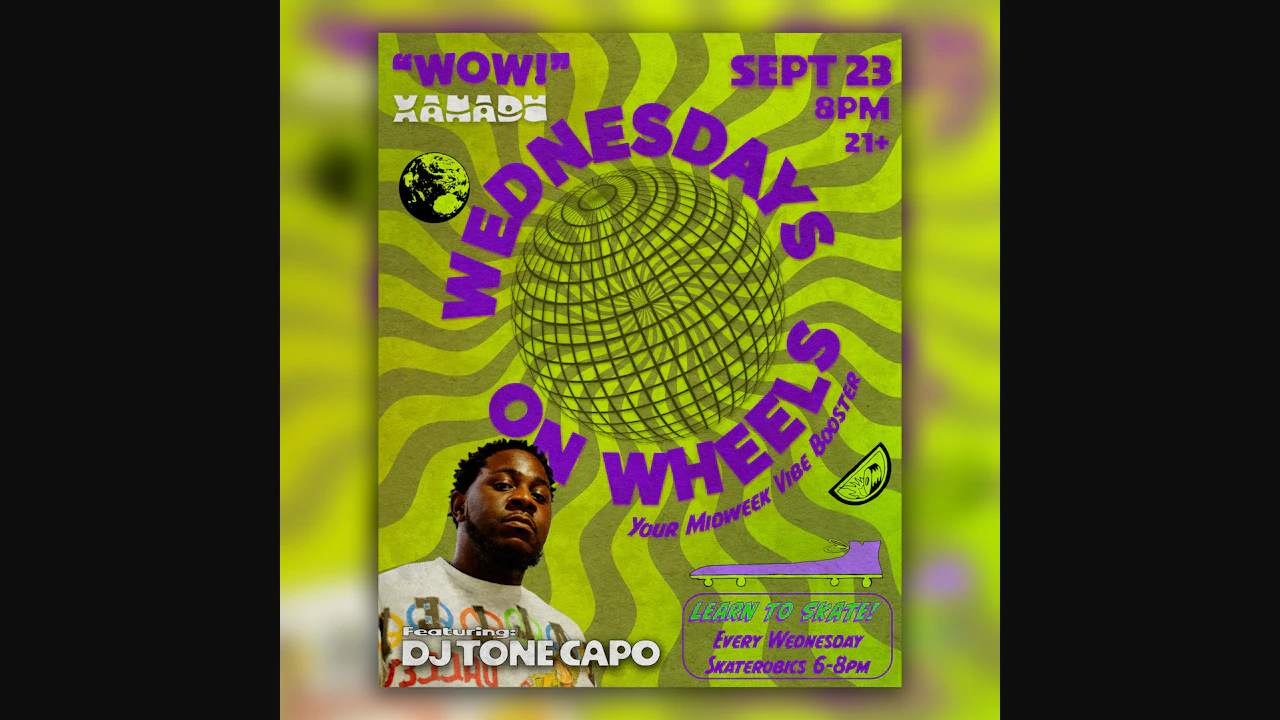 Wednesday on Wheels ft. DJ Tone Capo (skate)