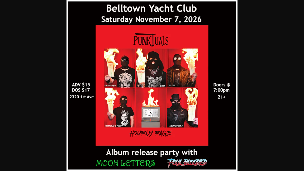 Punktuals, Moon Letters, Foul Blooded