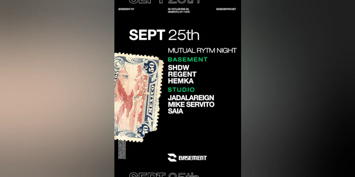 MUTUAL RYTM: SHDW / Regent / Hemka / JADALAREIGN / Mike Servito / Saia