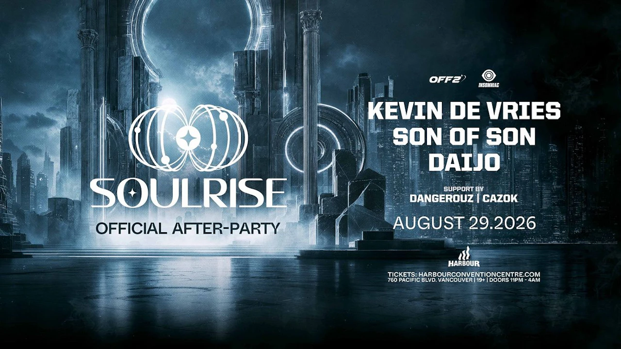 Soulrise Official After-Party w. Kevin de Vries, Son of Son, & Daijo