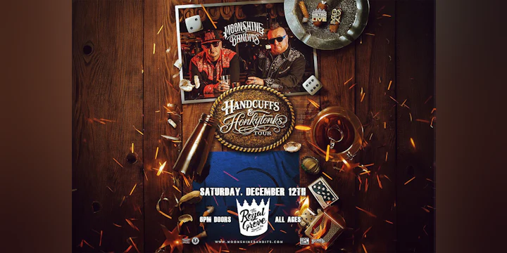 Moonshine Bandits - Handcuffs & Honkytonks Tour | The Royal Grove