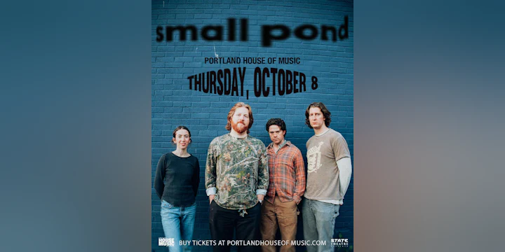 State Theatre Presents: Small Pond w / Emily Irving & Gaud