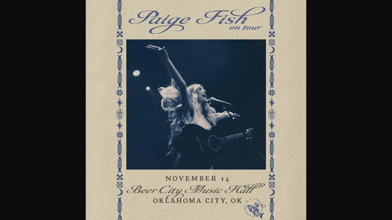 Paige Fish on tour