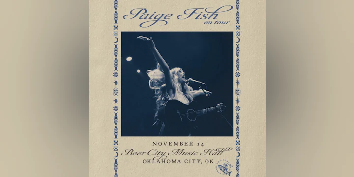 Paige Fish on tour