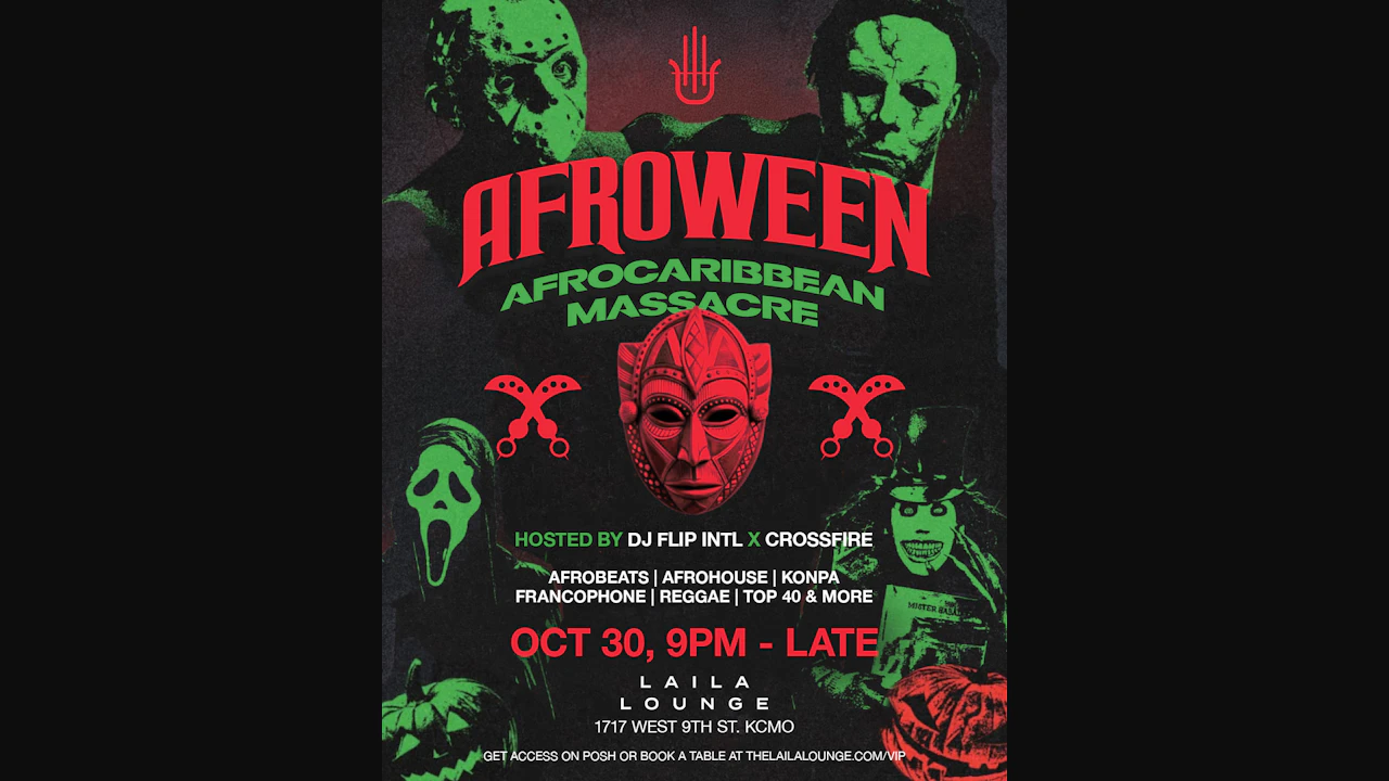 Afroween (Afrobeats Halloween Experience, Afterlife: Night One) Curated by DJ Flip ft Crossfire