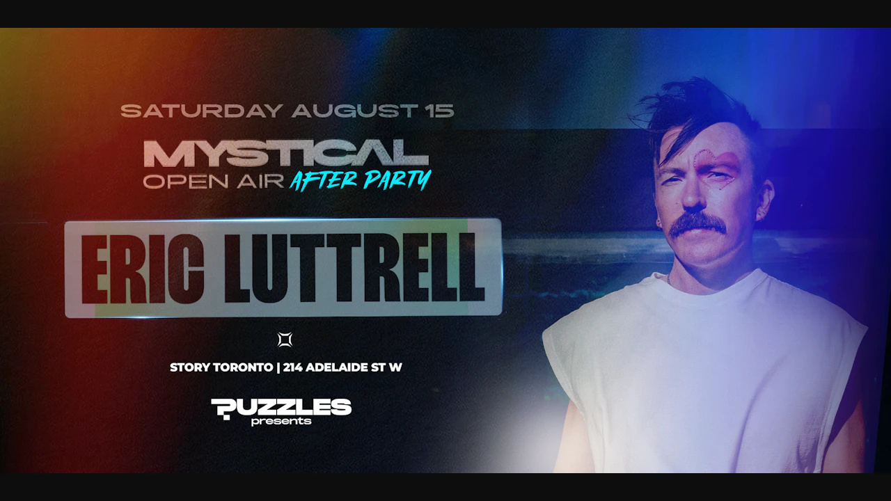 Eric Luttrell: Summer of Love Tour (AFTER PARTY)