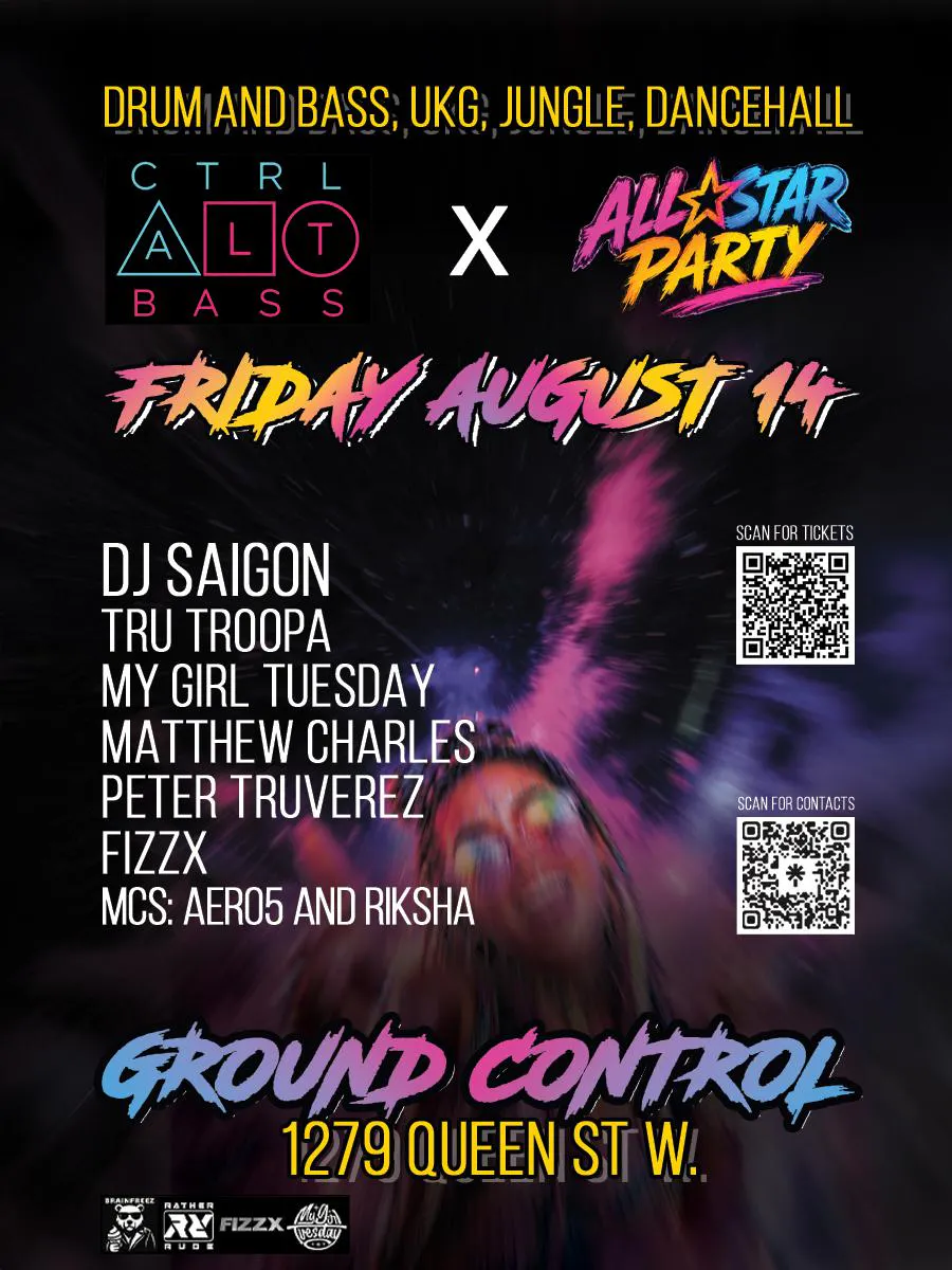 Ctrl Alt Bass X All Star Party