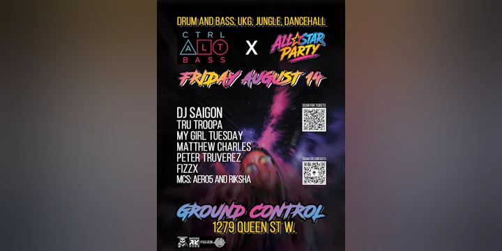 Ctrl Alt Bass X All Star Party