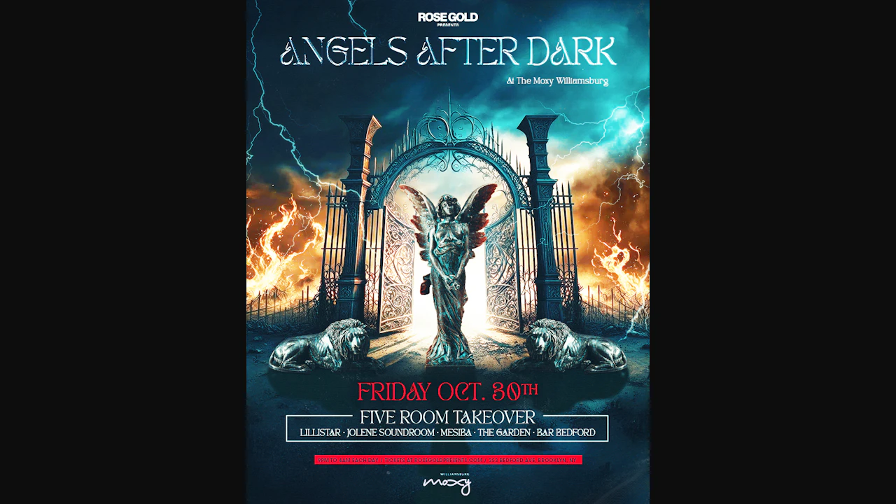 ANGELS AFTER DARK at the Moxy Williamsburg