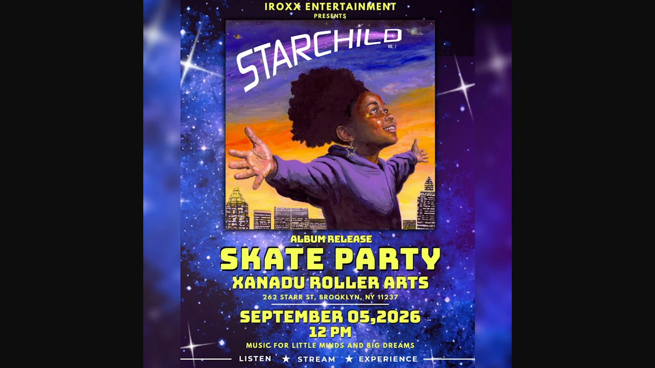 Divi Roxx Kids Album Release Party All Ages Skate Party (skate)