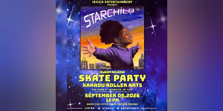 Divi Roxx Kids Album Release Party All Ages Skate Party (skate)