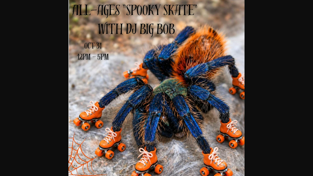 All Ages Spooky Skate with DJ Big Bob (skate)