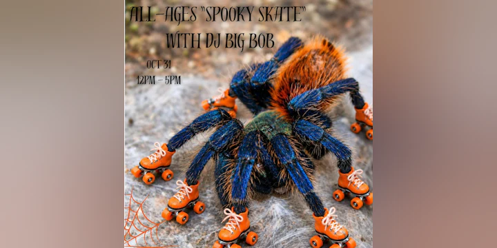 All Ages Spooky Skate with DJ Big Bob (skate)