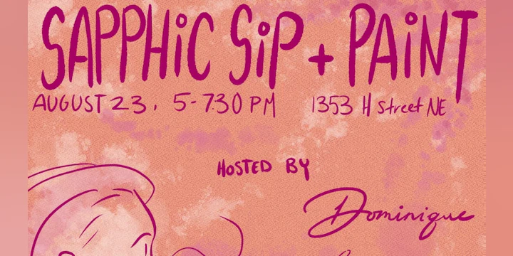 Sapphic Sip n Paint