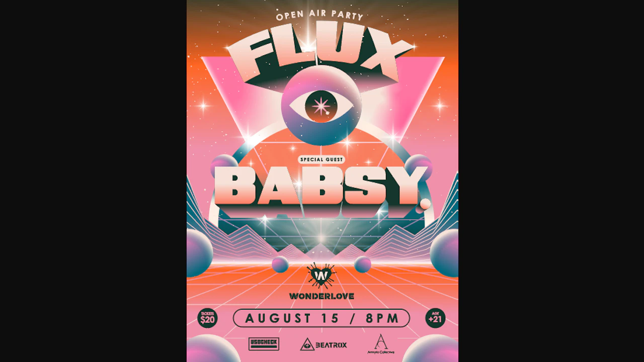 Babsy @ Wonderlove - FLUX: Open Air Party