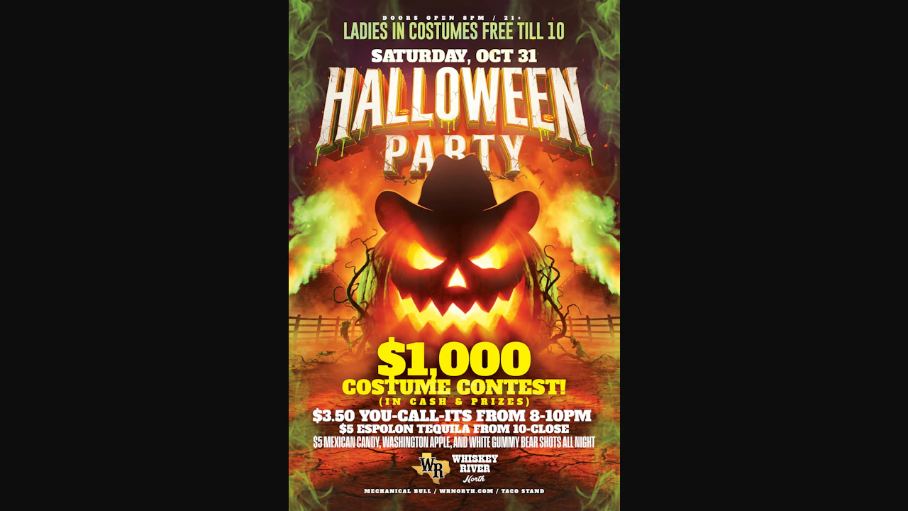 Saturday - Halloween Party