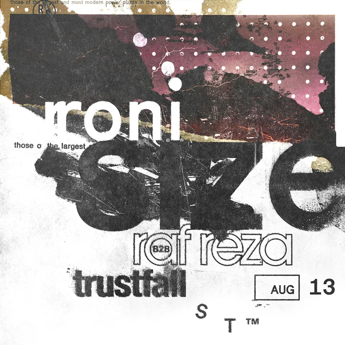Roni Size and Raf Reza b2b Trustfall