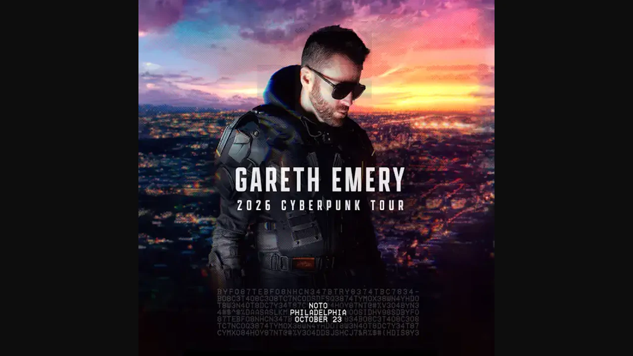 Gareth Emery: 2026 Cyberpunk Tour