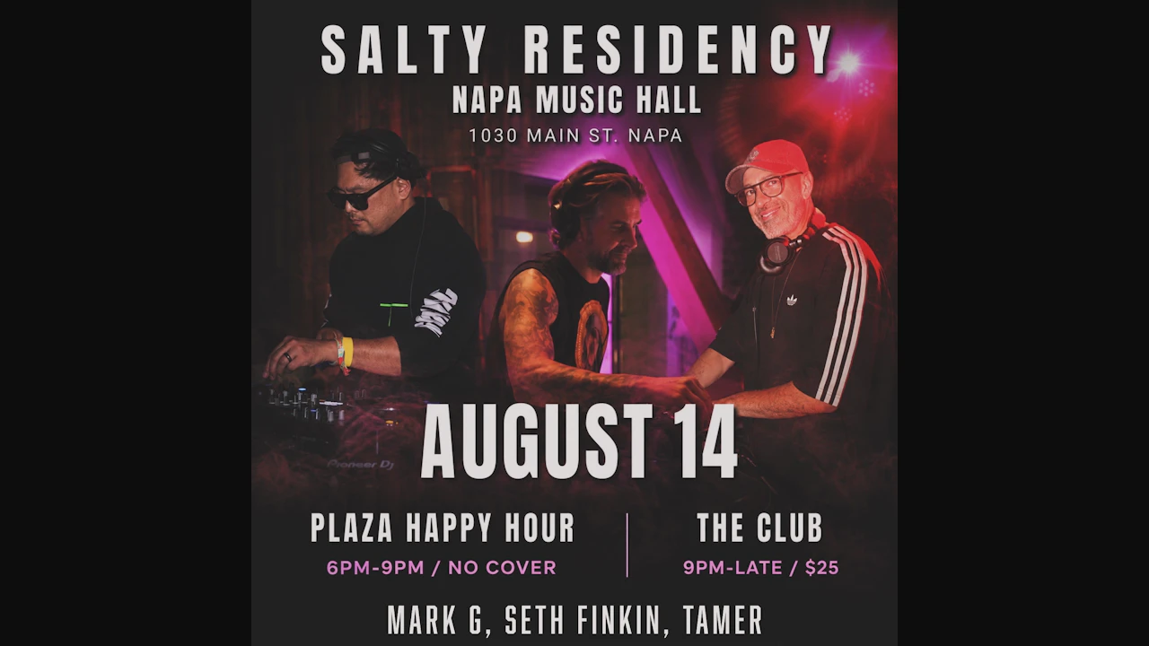 Seth Finkin, Mark G & Tamer - Salty Residency