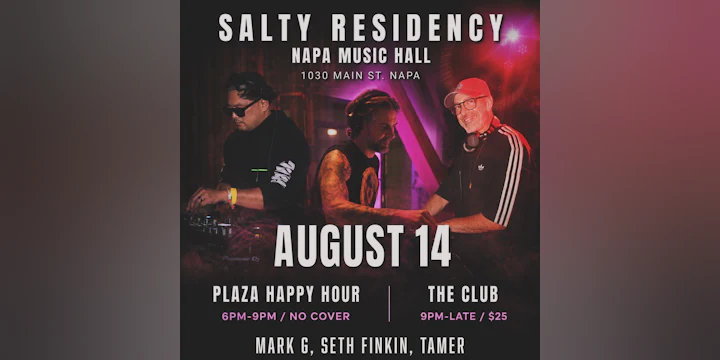 Seth Finkin, Mark G & Tamer - Salty Residency