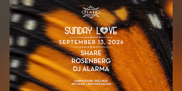 Sunday Love: SHARE - Rosenberg - DJ Alarma