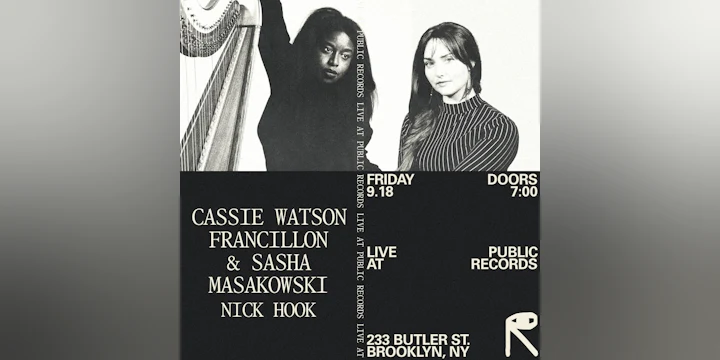 Cassie Watson Francillon & Sasha Masakowski, Nick Hook