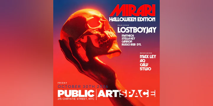 LOSTBOYJAY: Halloween at Public Artspace