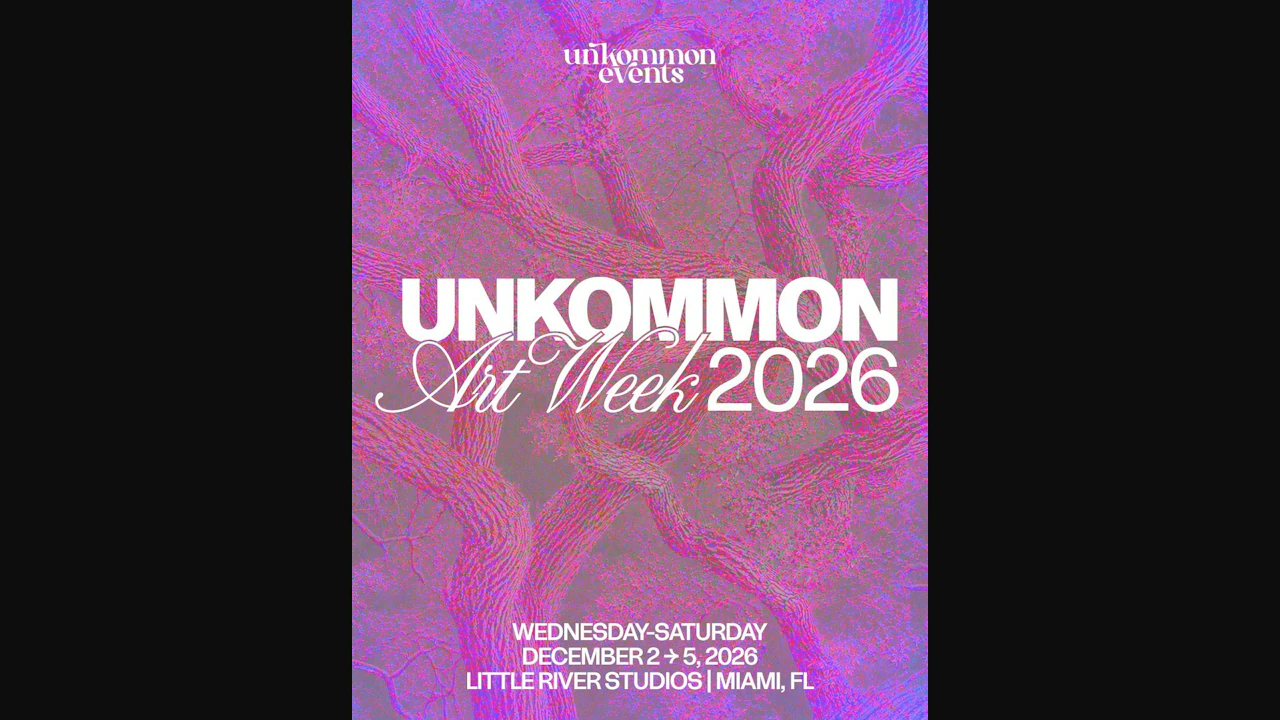 unKommon Art Week 2026 | 4-Day Pass
