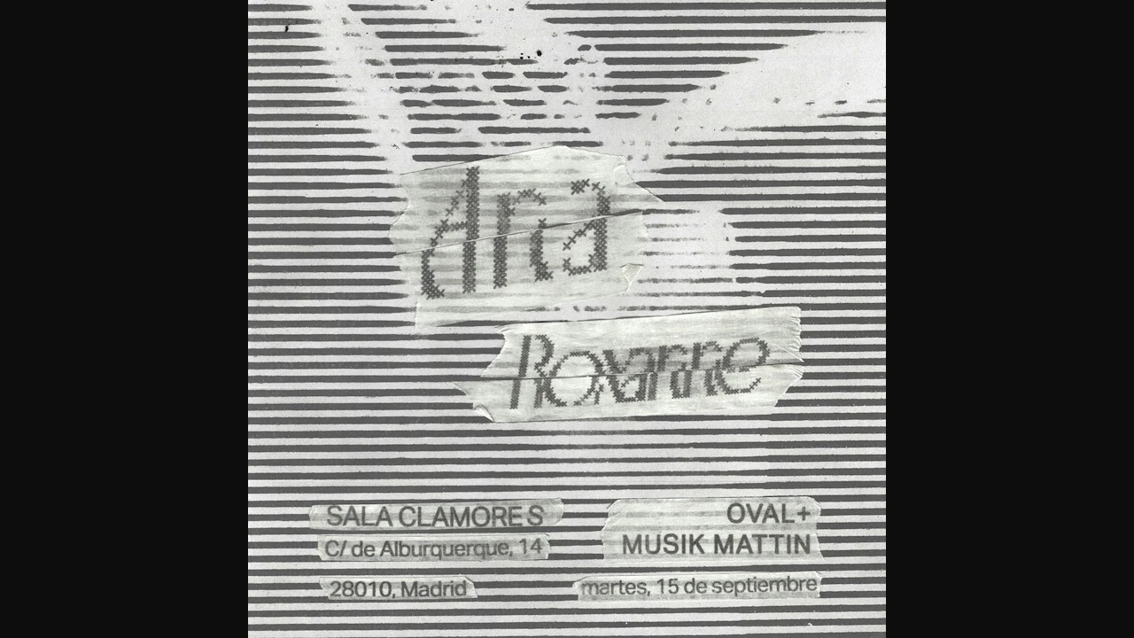 Oval & Musik Mattin: Ana Roxanne