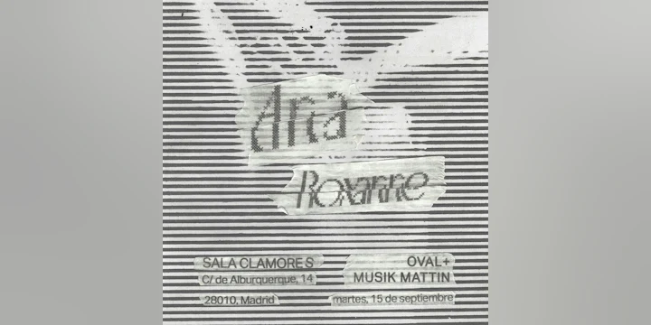 Oval & Musik Mattin: Ana Roxanne