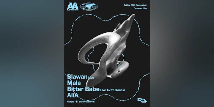 AVA London X RA25: Blawan Live, Mala, Bitterbabe Live AV + More