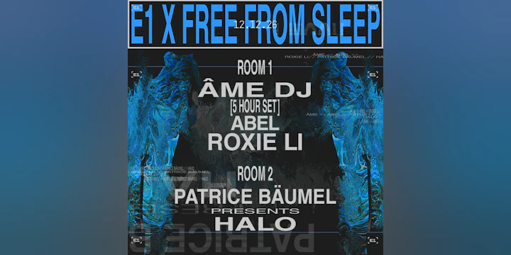 Âme DJ '5 hours set', Patrice Bäumel all night long