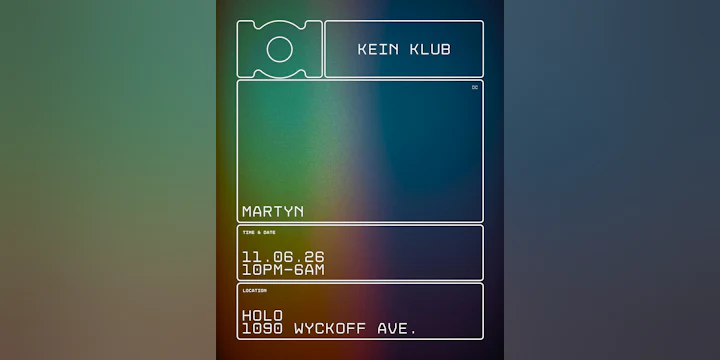 Kein Klub (lineup tba)
