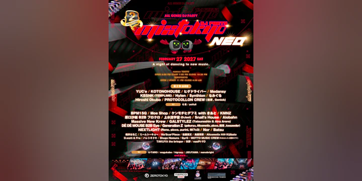 Mix Tokyo DJ Party 'neo'
