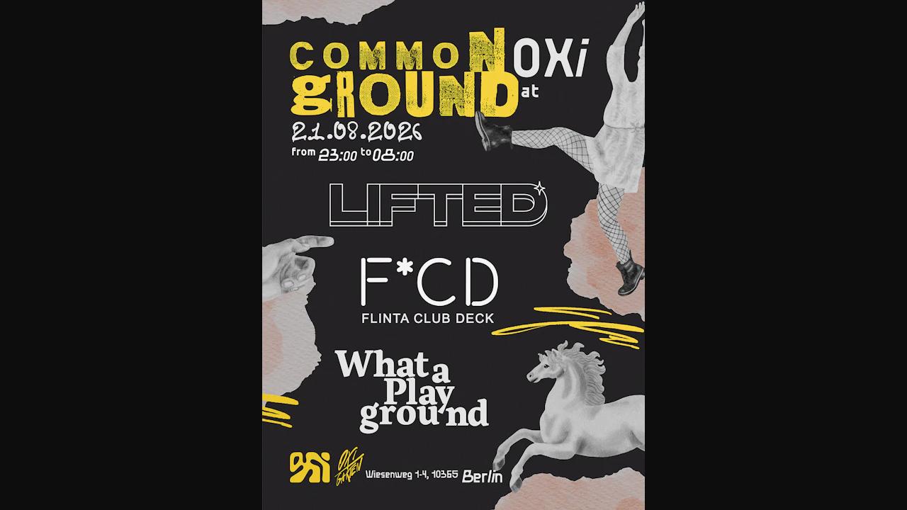 Common Ground with LIFTED, Flinta Club Deck & What A Playground