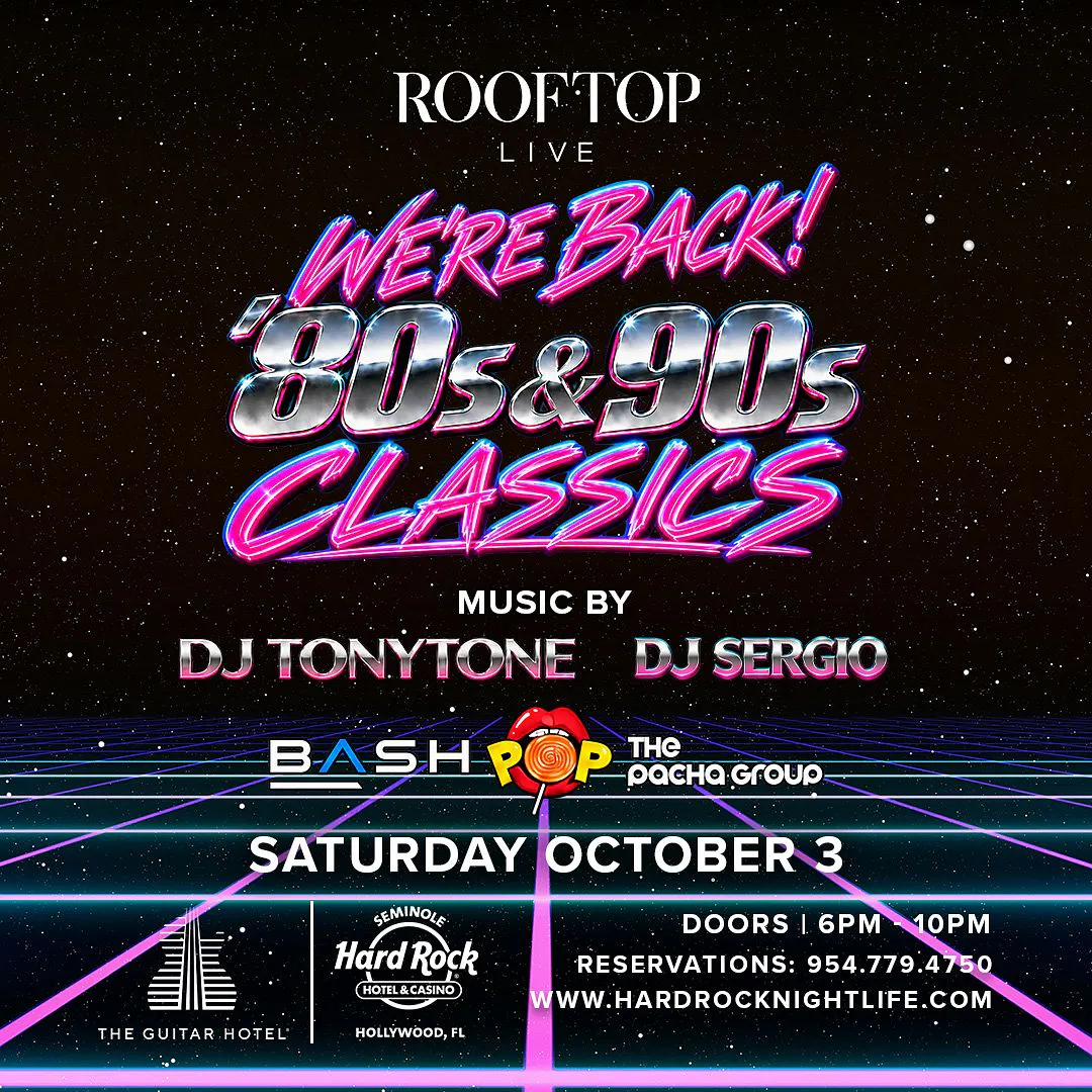 80's & 90's Classics | Rooftop Live