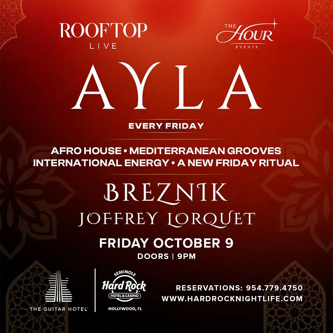 AYLA 10/9 | Rooftop Live