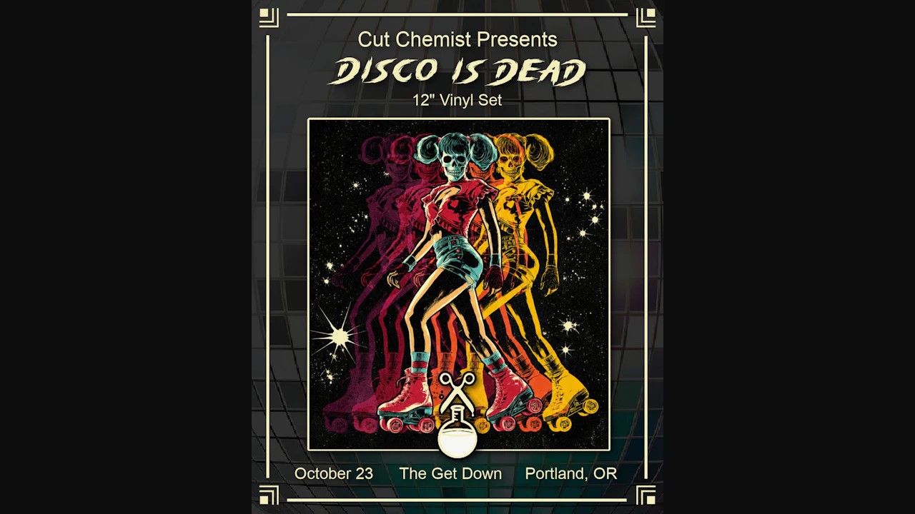 Cut Chemist - "Disco is Dead" (12" Vinyl Set)