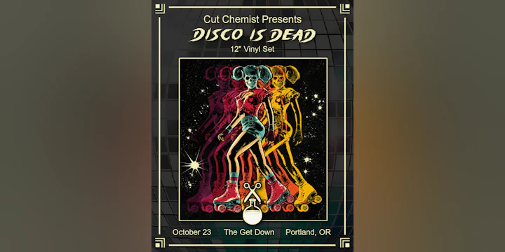 Cut Chemist - "Disco is Dead" (12" Vinyl Set)